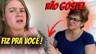 FIZ UMA HOMENAGEM PRA MINHA MÃE E ELA NÃO GOSTOU