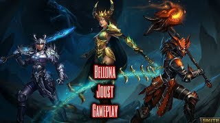 Smite: Joust Gameplay with Bellona & Crazy8 as Kumba-About as Passive as it Gets O. O