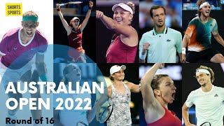 Round of 16 • Australian Open 2022 - Men's Singles & Women's Singles