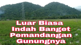 Bersantai Sambil Menikmati Pemandangan Gunung Pusuk Desa Rea Kec. Binuang