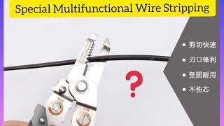 Special Multifunctional Wire Stripping Pliers for Electrician Cutting Wire Stripping Skin #4 #ideas