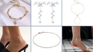 Gold Ankle Bracelet Collection for Women | New Arrivals