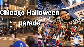 Chicago halloween arts in the dark parade