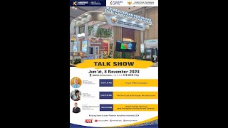 Talkshow Pameran Konstruksi Indonesia day 3