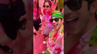 AalishaPa#aalishapanwar with #richarathore in Holi