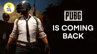 pubg is back | pubg back in india ft #mortal | Pubg Mobile Back