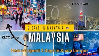 Top 5 places to visit in MALAYSIA in 2024 2 days Itinerary of Kuala lampur Malaysia pihus’vlog