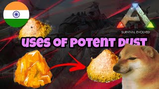 how to use potent dust ark mobile | how to get potent dust in ark mobile in hindi | ark mobile