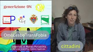 OmoLesboTransFobia - Indagine scuola-società - Progetto Generazione ON 2024