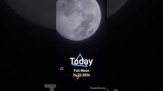 Full Moon |முழு நிலவு #shorts #shortsfeed #shortsviral #shortsvideo #moon #astrophotography #space