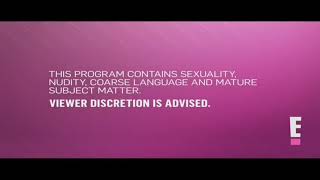 E! Canada (2020) - Sexuality, Nudity, Language and Mature Subject Matter Viewer Advisory