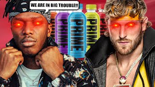 Logan Paul and KSI's High Caffeine PRIME Energy Drink GETTING B🅰️NNED!