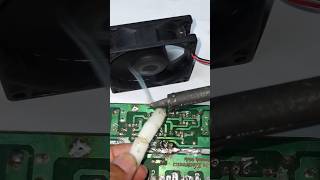 Soldering smoke remove fan#diy# Soldering#youtubeshorts #shorts