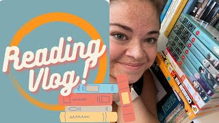 Reading Vlog 📚  ~ Reading over 7 + books