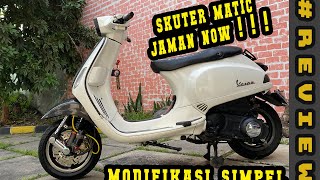 Vespa Matic Modif Simpel ala Fakboi