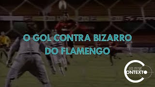 o GOL CONTRA bizarro do FLAMENGO #shorts #gol #golcontra #bizarro #flamengo #juniorbaiano