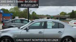 2005 BMW 5 Series 525i 4dr Sedan for sale in Raleigh, NC 276