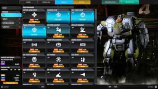 MechWarrior Online MENU Layout Guide