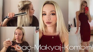 DÜĞÜNE BENİMLE HAZIRLANIN!💄 SAÇ&MAKYAJ&KOMBİN