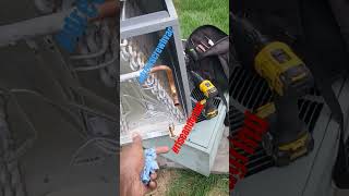 Uncased VS. Cased Evap coils?(explained)#hvac#riseandgrind#drewdriskle#drewscrewhvac#shorts#hvaclove