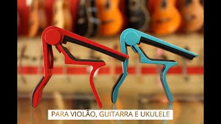 Capotraste / Braçadeira para Violão, Ukulele e Guitarra!