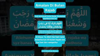 Amalan Di Bulan Rajab#shorts#bulan#rajab