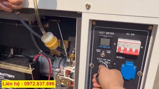 Máy Phát Điện 8KVA Chạy Cả 1 Pha và 3 Pha Linh Hoạt Sử Dụng