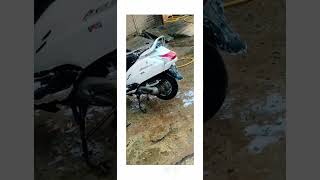 #_Babu_Aaj_Bahut_Dino_Bad_Nahane_Nikali_Hai.#_Shorts_video_Washing_Scooty😱💦💦