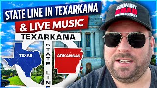 Gabe Garcia Live & Visiting the Famous Texarkana State Line Post Office: Two States, One Adventure!