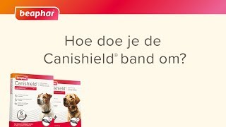 Hoe doe je de Beaphar Canishield halsband om?