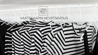 Vaatekaapin kevätsiivous 2019  |  Oma Koti Valkoinen