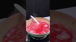 Rose Coconut Jelly Cake "1k Subscribers Spl#shots