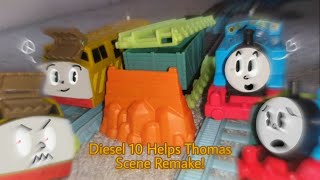 Thomas and Friends | Diesel 10 Helps Thomas Scene Remake! (Trackmaster, TOMY, and Plarail)