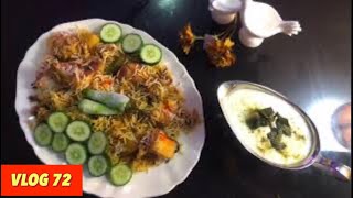 VLOG 72/MY EVENING TO NIGHT ROUTINE /MAKING SINDHI BIRYANI /REVIEW ROOM COOLER CHILLER /