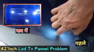 42"inch led tv pannel repair || led tv repair || pannel problem || Ak.Electronic