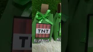 Que tal estos dulceros de #minecraft #short #shorts