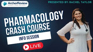 NCLEX Pharmacology Crash Course Info Session