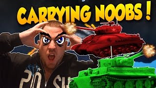 CARRYING NOOBS!!! - Shellshock Live Showdown w/ Friends