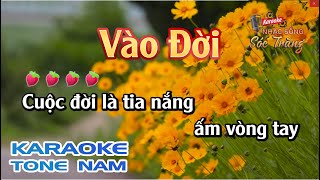 Karaoke Vào Đời Tone Nam Karaoke Nhạc Sống Sóc Trăng