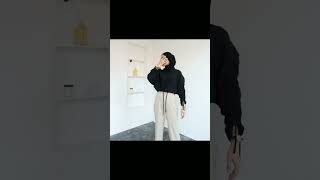 OOTD HIJAB REMAJA PAKE CROPTOP | SHOPEE HAUL OOTD HIJAB REMAJA