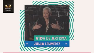 Fazer teatro é para corajosos - Entrevista com Júlia Lemmertz #VidaDeArtista