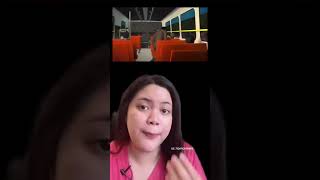 Supir bus muka gepeng ⁉️😱 - Tiktok Clarissa Christiyan