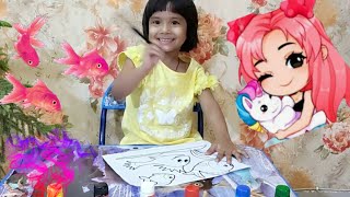 Do Colouring To Learn Colors  | Princess Ilisha | Ilisha Toys