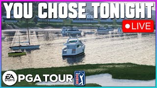 EA Sports PGA Tour  🔴 LIVE | You Chose How I Play Tonight, 3-Click or Normal Analogue