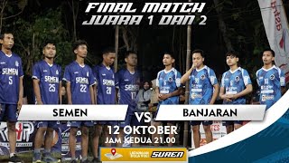 LIVE FINAL MATCH TURNAMEN VOLY SUKORENO CUP