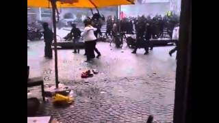 Fenerbahce fans clashed with police today in Amsterdam | Ajax - Fenerbahce  05.11.2015|