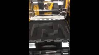 Dewalt TSTAK tool case (clear lid)