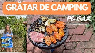 Testam gratarul pe gaz- rapid, compact, usor de folosit/CAMPINGAZ-DECATHLON