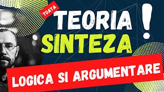 Bac Logica si argumentare - Toata teoria - sinteza