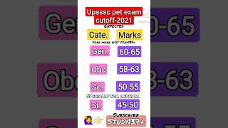 लेखपाल कट ऑफ?upsssc pet cutoff2022#upsssc#upssscpet